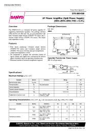 Datasheet STK400-490 manufacturer Sanyo